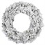 Tree Classics 60cm (2ft) Alleghany Flocked Artificial Christmas Wreath (724-208-547S)
