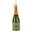 Vondels Bottle of Champagne 14cm Glass Christmas Ornament (1250537140017)
