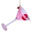 Vondels Cosmopolitan Pink Cocktail 9cm Glass Christmas Ornament (1232810085031)