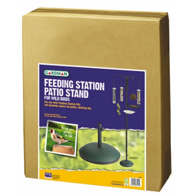 Gardman Feeding Station Patio Stand A01314 - Bird Feeder Station Patio Stand Gardman Feeding Station Patio Stand A01314 - Bird Feeder Station Patio Stand