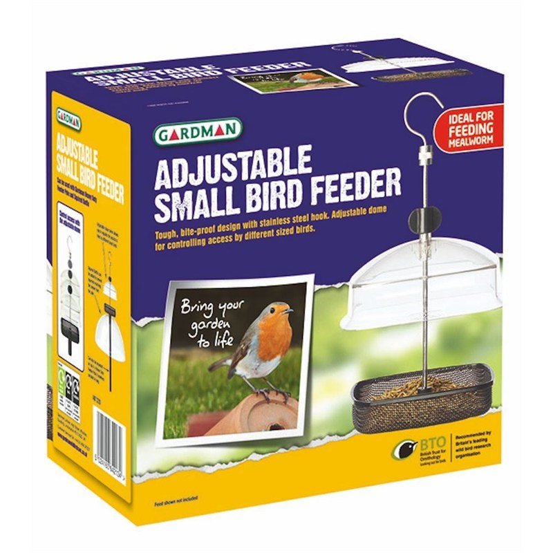 Gardman Adjustable Small Bird Feeder A01320