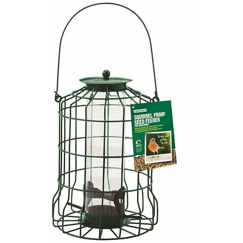 Gardman Squirrel Proof Seed Feeder A01620