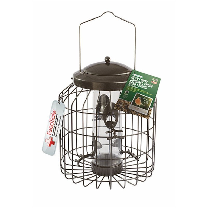 Gardman Heavy Duty Squirrel Proof Seed Feeder A01820