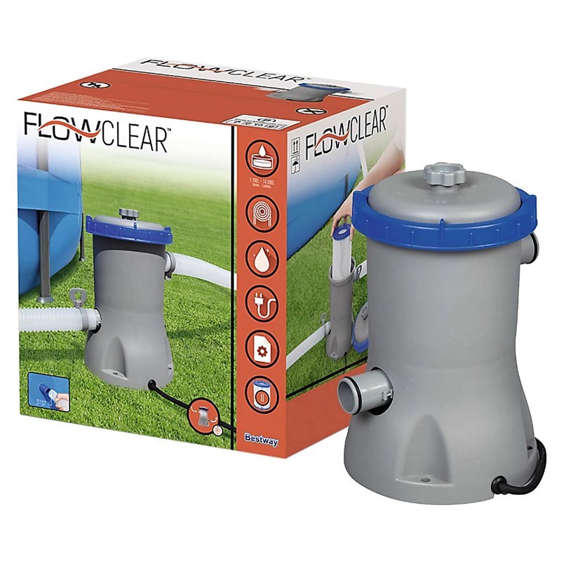 Bestway Flowclear 530 Gallon Capacity Filter Pump For Swimming