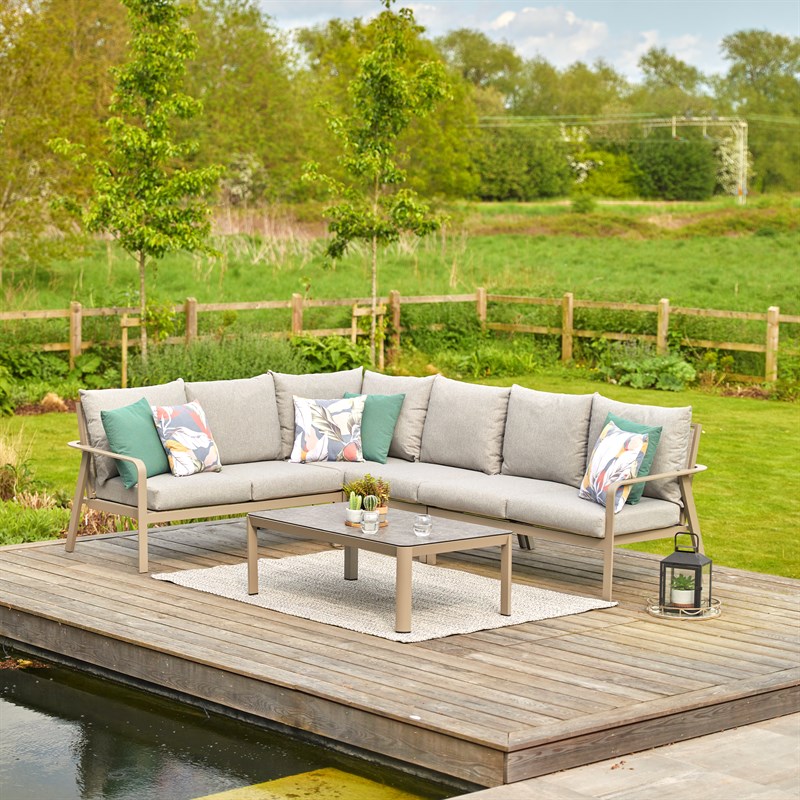 Modular garden corner sofa online