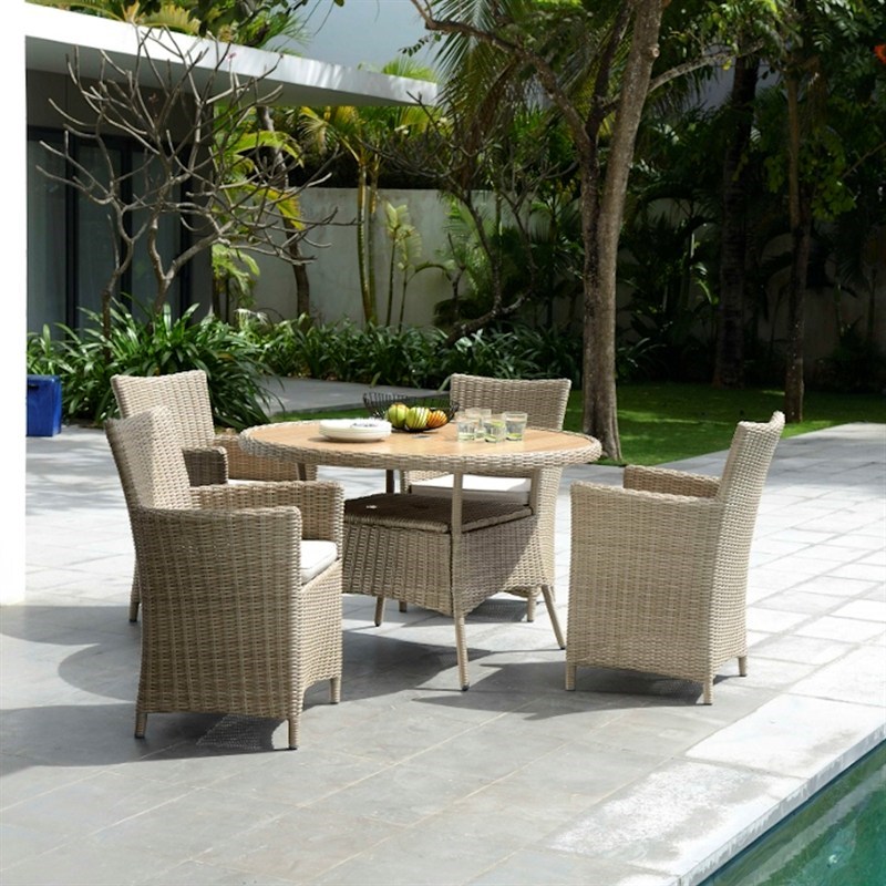 Lifestyle Garden Martinique 4 Seat Dining Set