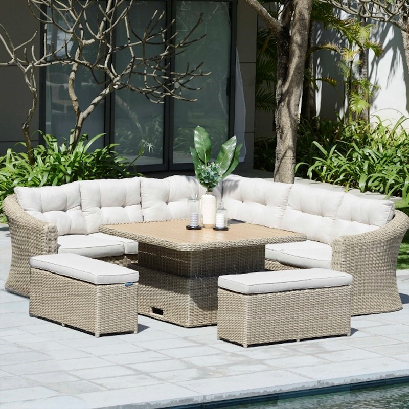 Lifestyle Garden Martinique Casual Corner Outdoor Garden ...