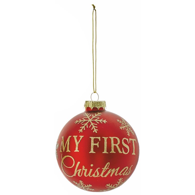 my first christmas ball