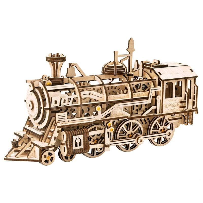 Robotime Locomotive Modern 3D Wooden Puzzle LK701