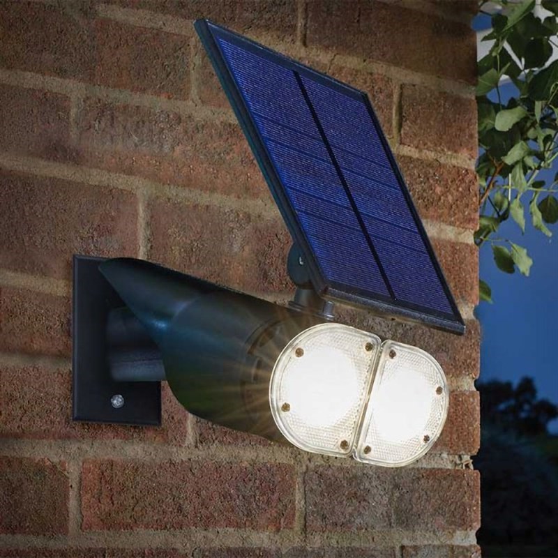Smart Garden PIR Ultima 1000L Solar Security Spotlight 1004019