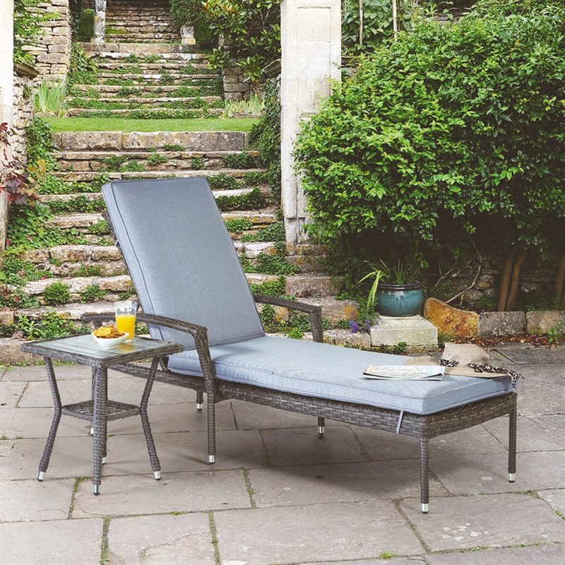 Sun lounger side deals table