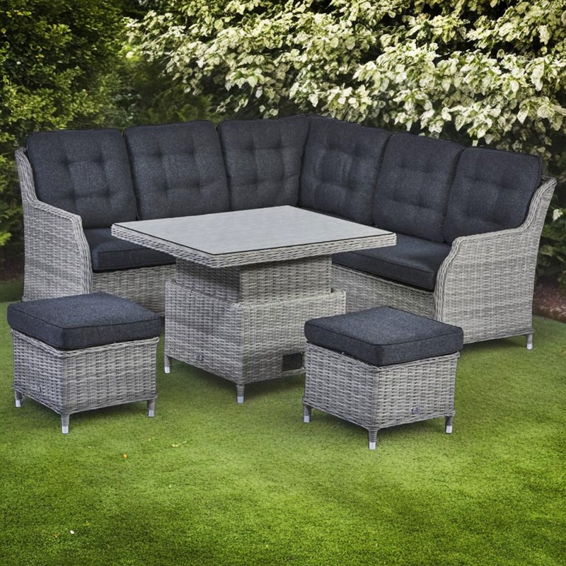 Supremo Lazia Mini Modular Outdoor Garden Furniture Set 885445