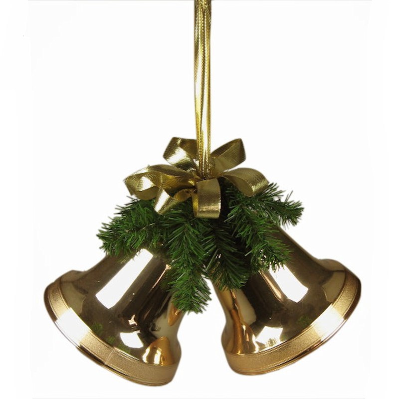 Bells Christmas Ale 2022 Weiste Double Christmas Bells With Bow & Branches Green & Golden