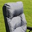 Glendale Dark Grey Deluxe Outdoor Garden Recliner Chair (LONG03)Alternative Image1