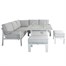 Supremo Melbury Salted Grey Mini Modular Outdoor Garden Furniture Set With FirepitAlternative Image3