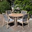 Supremo Risha 4 Seat Round Outdoor Garden Furniture Dining Set (X34.334.10.08.13)Alternative Image1