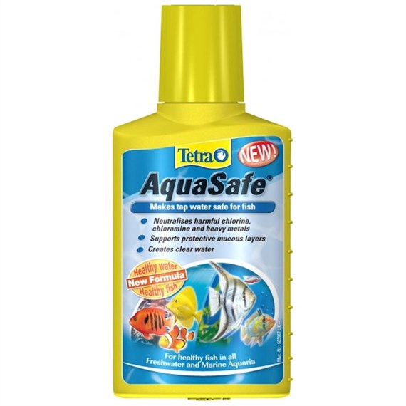 Tetra Aquasafe Fish Water Treatment 100ml Aquatic
