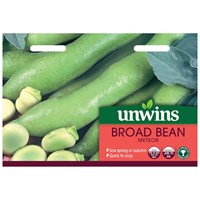 Unwins Seeds Broad Bean Meteor (31210097) Vegetable Seeds