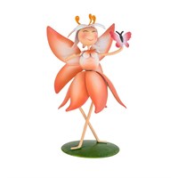 Fountasia Fairy Mini Ornament - Peach Lily (390104)
