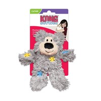 Kong Softies Patchwork Bear Cat Toy (KGCSF43)