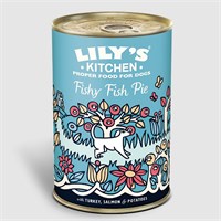 Lily's Kitchen Fishy Fish Pie Wet Dog Food 400g