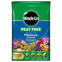 Miracle Gro Peat Free Moisture Control Compost 40L (119992)