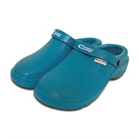 Town & Country Fleecy Eva Cloggies Shoes Teal